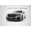 Prepreg Carbon Fiber Predný splitter + ABS Splitter BMW 7 M-Pack G11 Facelift