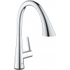 Grohe Zedra kuchynská batéria stojaca StarLight Chrome 30219002