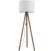 TK Lighting Grand stojaca lampa 1x15 W drevo 16004