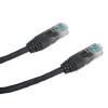 Datacom 1491 patch CAT5E, UTP, 0,25m, černý