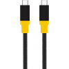 Tactical Taktický kábel Blackbird USB4 1 m čierny/žltý