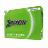 Golfové loptičky SRIXON Soft Feel (žlté, 12 ks)