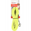 Flamingo Xeno Training Tracking Leash Fluo Yellow - výcvikové vodítko pre psa, výcvikové a sledovacie popruhy, s gumičkou, neónová žltá - 5m