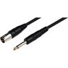 Mikrofónový kábel XLR samec/Jack 6,3 mm mono Soundking