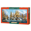 Castorland Puzzle - Námorná bitka 4000 dielikov