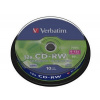 VERBATIM CD-RW 80min. 8-12x, 10 cake (43480)