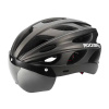 Cyklistická prilba s okuliarmi Rockbros TT-16 (čierna)