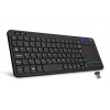 Connect IT Touch bezdrôtová klávesnica s touch padom (+ batérie zadarmo) – čierna