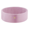 PLUSH NEST PLUSH NEST Suchý bazén okrúhly Zamat Ø 90 × 30 cm (ružový)