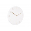 Designové nástěnné hodiny 5762WH Karlsson 40cm