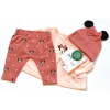 Detský komplet - Baby Set C&A 56 Pink, viacstenné 3 počítače. (C&A Disney Minnie TUNIC Získajte plavidlá 56 0-1 m)