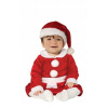 Kostým pre dievča - Mikołajka oblečenie pre deti 6-12 mesiacov (Little Santa Claus Outfit 80)