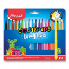 Trojhranné fixky Maped Colorpeps New Long Life 18 farieb v puzdre
