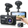 Armatura 12Mpx DVR kamera do auta záznam dotykového LCD 4