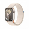 APPLE Watch Series 9 GPS 45mm Starlight Aluminium Case with Starlight Sport Loop mr983qc/a
