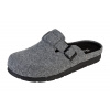 Pánske teplé papuče Buxa MEMORY BZ455 sivé - 47 [30 cm]