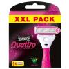 Wilkinson Sword Quattro For Women náhradné brity 6 ks