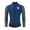 KENNY Zimný cyklistický dres ESCAPE Petrol modrý