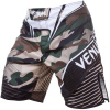 MMA šortky Venum Camo Hero - Green/Brown Velikost: XL