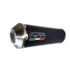 GPR Koncovka výfuku Slip-on GPR EVO4 ROAD SCOM.13.EVO4 Matte Black including removable db killer and link pipe