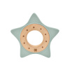 KikkaBoo Hryzátko silikón a drevo Star Variant: Mint