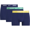 Nike 3 Pack Everyday Cotton Trunks Mens Blue Lghtg/Stdm Small