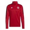 adidas Manchester United Warm Top 2021 2022 Mens College Red XL