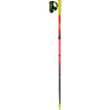 Palice Trail Leki Ultratrail FX Jr Naturalcarbon - červená/žltá UNI