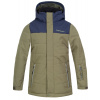 Hannah Kinam JR II Zimná bunda Burnt olive/mood indigo 134-140