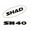 SHAD Nálepky D1B401ETR pre SH40 (Samolepky)