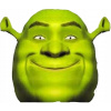 CUKROVÁ TLAČ Opłatek na Tort Cukrová hmota Tvár Shrek + MENO