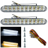 2v1 LED DENNÉ SVETELNÉ LAMPY DRL + SMEROVKY