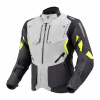 TEXTILNÁ BUNDA REBELHORN HIKER IV BLACK/GREY/FLUO YELLOW L