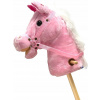 Hobby Horse so zvukom a kolieskami Rosie Baby Mix pink