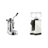 La Pavoni Stradivari Professional Lusso + Eureka Mignon Silenzio, BL white