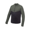 SENSOR COOLMAX THERMO pánská mikina celozip černá/olive green 22200057-00