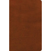 NASB Large Print Personal Size Reference Bible, Burnt Sienna Leathertouch (Kniha)