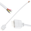 Lumiled Konektor LED pásu 6PIN RGB + zásuvka CCT s 12 mm vodičom