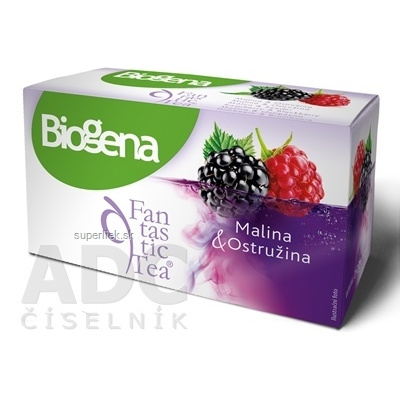 Biogena Fantastic Tea Malina & Ostružina ovocný čaj 20x2,2 g (44 g), 8594004995537