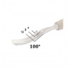 Narex 827908 Dláto řezbářské prohnuté profil 45, PROFI 8 mm