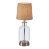Stolová lampa v prírodnej farbe s tienidlom z juty (výška 43 cm) Costero – Markslöjd