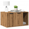vidaXL Uzavretý box na stelivo dub artisan 80x50x45cm kompozitné drevo 857741