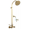 MORAVA RETRO - Sprchový systém s vodovodnou batériou, Stará mosadz (Bronz) MK181.5/3SM, RAV Slezák Farba: Stará mosadz (Bronz), Rozmer: 150 mm
