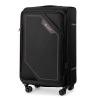 Solier Softflex 2240 stredný mäkký kufor M 23“ čierny/hnedý M 23 SOLIER SOFTFLEX 2240 czarno-brązowa
