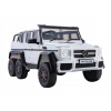 Auto na akumulátor Mercedes G63 6x4 24V biele