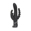 Bravissima Kitchen Vibrátor v Tvare Králika Triple Curve Happy Rabbit 01253 Čierna