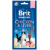 Brit Premium by Nature Cat Sticks Chicken & Liver 3 ks