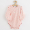 Dojčenské body celorozopínacie CLASSIC II MEDVEDÍK biele, od značky NEW BABY 68 (4-6m)