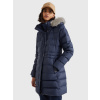 Tommy Hilfiger dámsky tmavomodrý kabát TYRA WW0WW37487 S