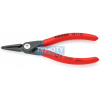 KNIPEX 48 11 J0 Precízne kliešte pre vnútorné poj. kr. 8-13 mm pot. plastom, fosfátované na šedo